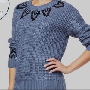 G by Giuliana brand new Blue sweater